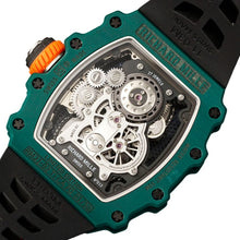 Richard Mille Tourbillon Aerodyne On Black Rubber Strap - BEAUTY BAR