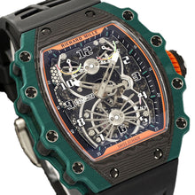 Richard Mille Tourbillon Aerodyne On Black Rubber Strap - BEAUTY BAR