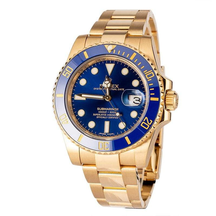 Rolex Blue Yellow Gold Submariner