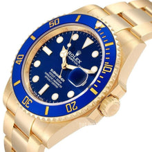 Rolex Blue Yellow Gold Submariner