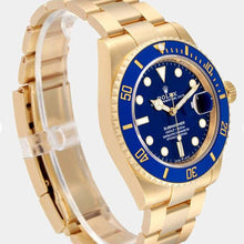 Rolex Blue Yellow Gold Submariner