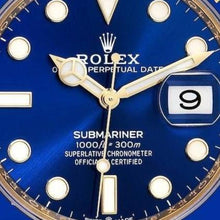 Rolex Blue Yellow Gold Submariner