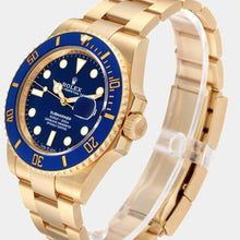 Rolex Blue Yellow Gold Submariner