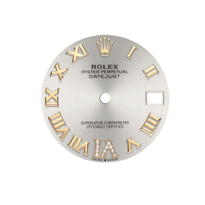 Rolex Datejust 31 Oyster, 31 mm, Oystersteel, Yellow Gold and Diamonds