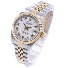 Rolex Datejust 28 Oyster, 28 mm, Oystersteel and Yellow Gold