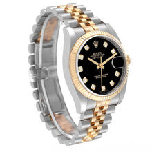 Rolex Datejust Oyster, 36 mm, Oystersteel And Yellow Gold