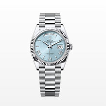 Rolex Day Date 36 Platinum Automatic Blue - BEAUTY BAR