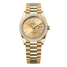 Rolex Day Date Presidential 228348RBR Yellow Gold Factory Diamond Dial Bezel