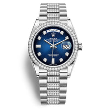 Rolex Day-Date 36 Oyster, 36 mm, White Gold and Diamonds Reference 128349RBR