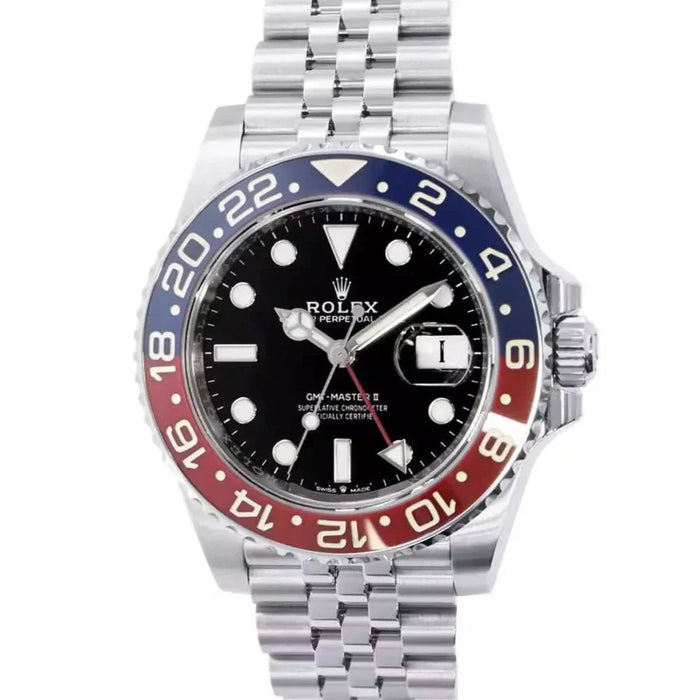 Rolex GMT Master II 40mm Stainless Steel Black