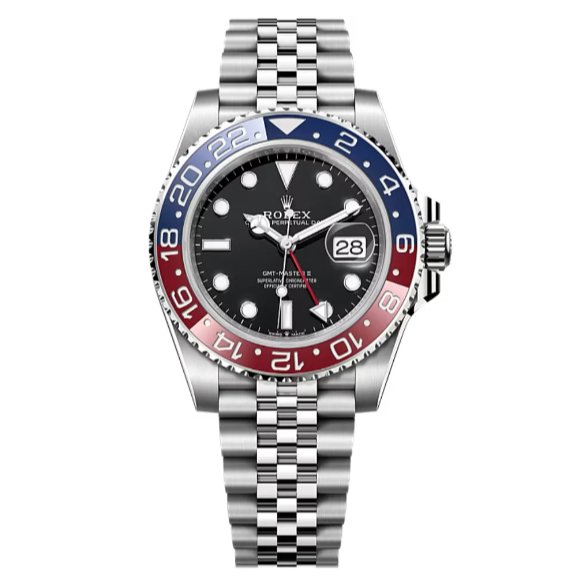 Rolex GMT Master II 40mm Stainless Steel Black
