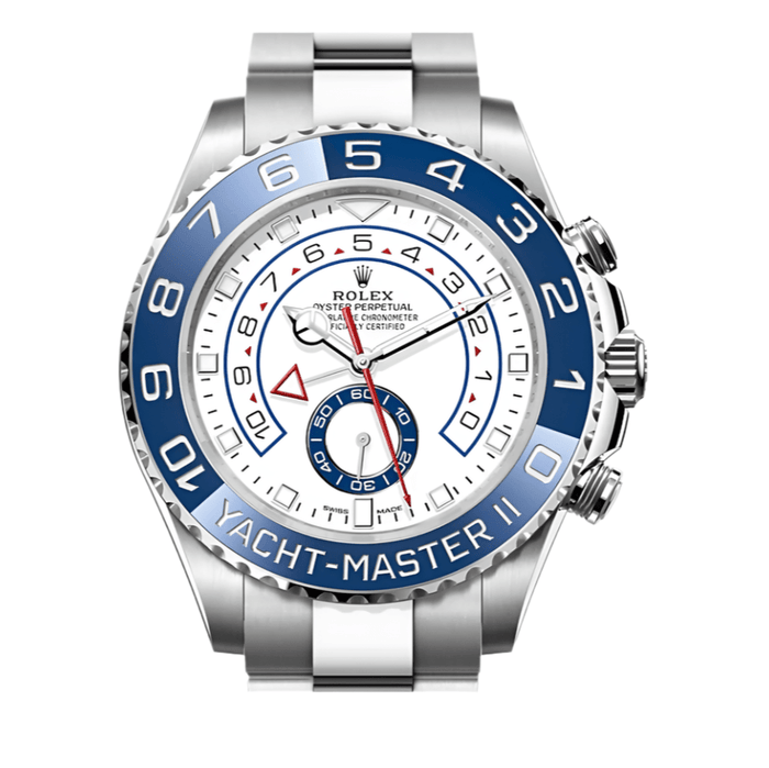 Rolex Yacht-Master II New White Dial Blue