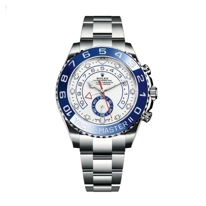 Rolex Yacht-Master II New White Dial Blue