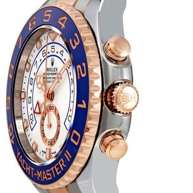 Rolex Yacht-Master Ii Steel & Rose Gold Luxury Men'S Watch