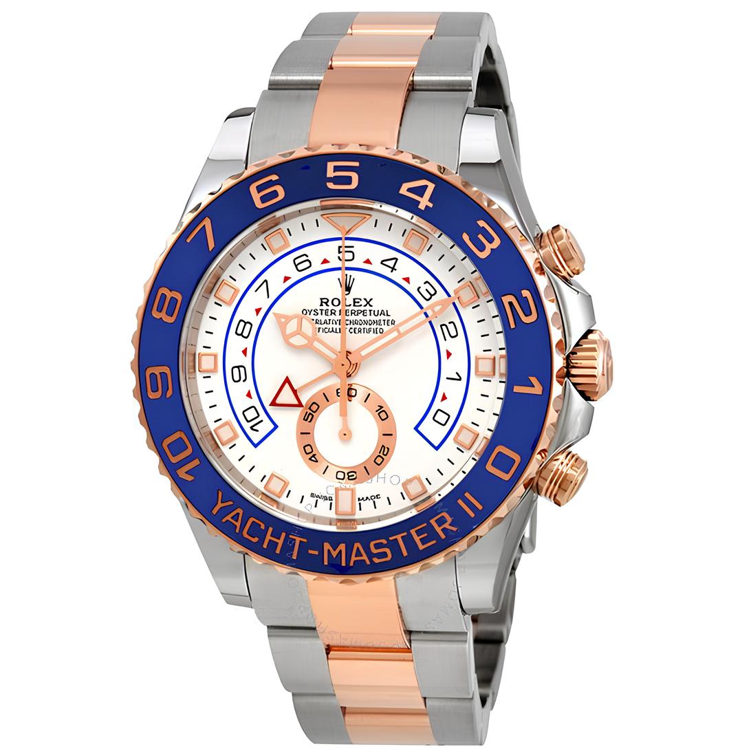 Rolex Yacht-Master Ii Steel & Rose Gold Luxury Men'S Watch