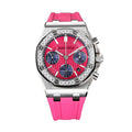Royal Oak Offshore Selfwinding Chronograph 37mm Pink Dial in Steel 26231ST