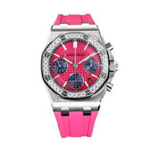 Royal Oak Offshore Selfwinding Chronograph 37mm Pink Dial in Steel 26231ST