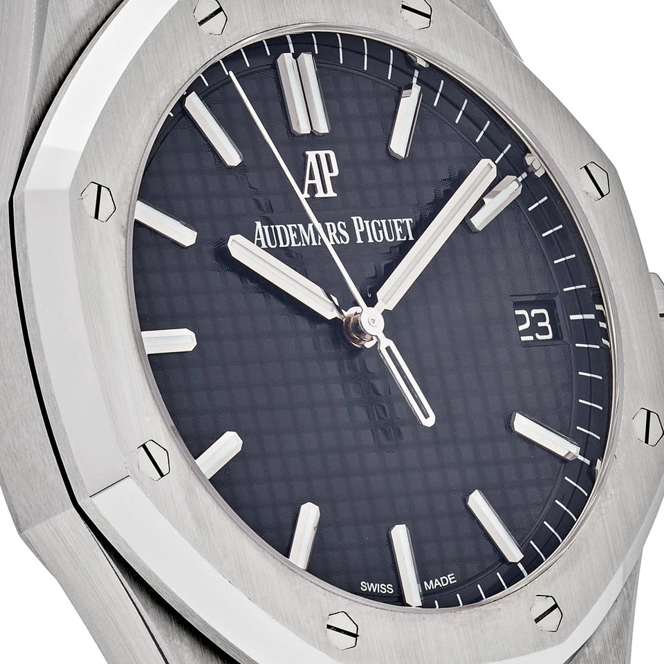 Audemars Piguet Royal Oak Black Dial Stainless Steel Watch