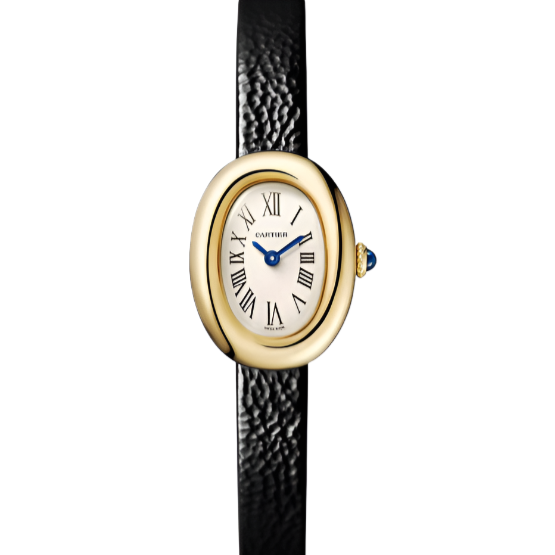 Cartier - Baignoire Watch - Watch Gold/Gold/Leather