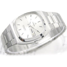 Vintage Omega Seamaster Automatic Day Date White Silver Square 1020 Cal Watch - BEAUTY BAR