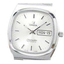 Vintage Omega Seamaster Automatic Day Date White Silver Square 1020 Cal Watch - BEAUTY BAR