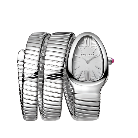 Bvlgari Serpenti Tubogas Silver Watch